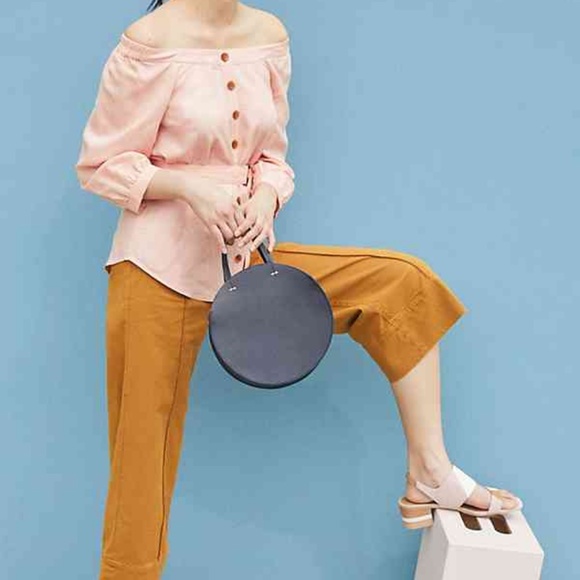 NWT Anthropologie Maeve Alanis Belted Blouse - Picture 3 of 3